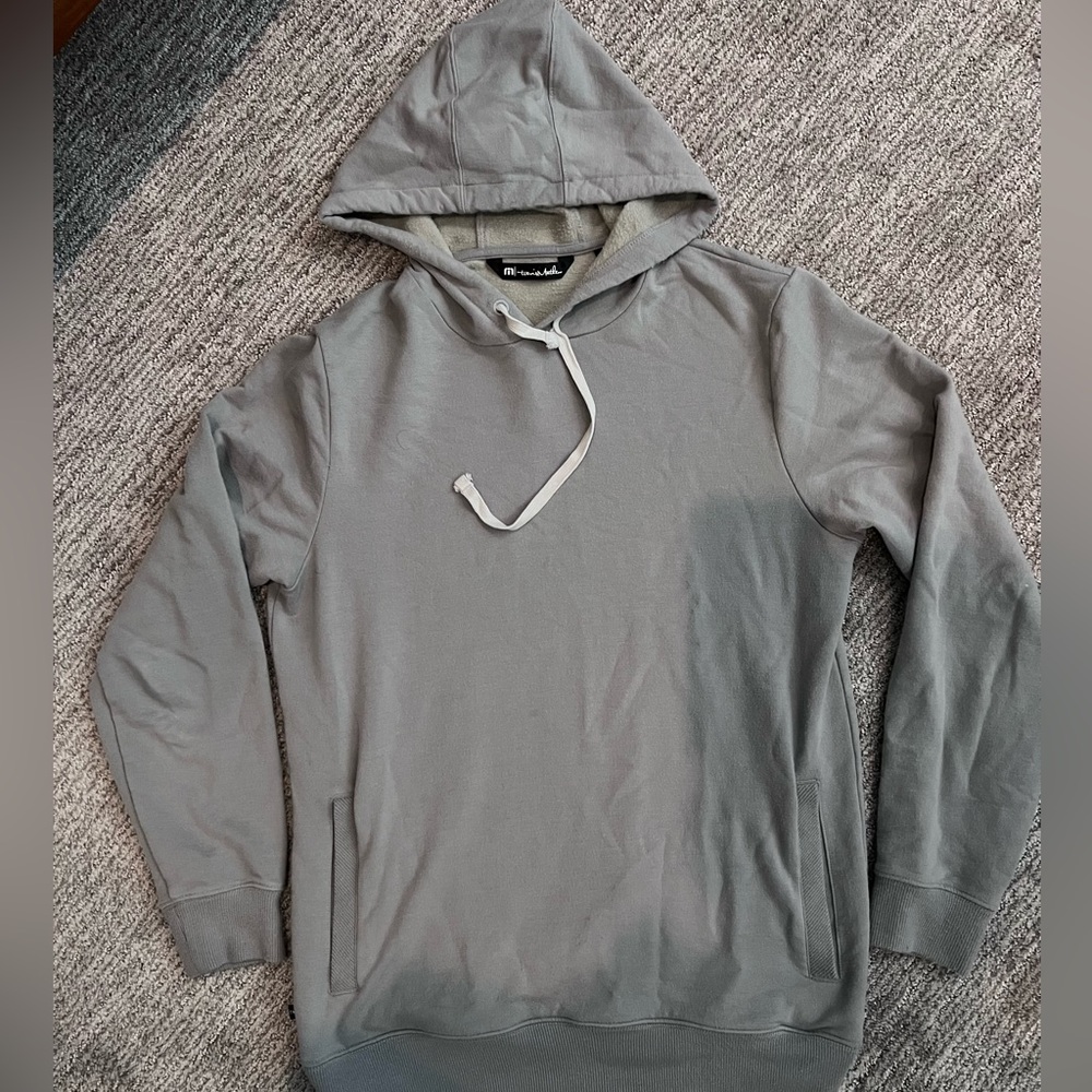 Travis Mathew Cloud Hoodie Sweatshirt, light grey, S